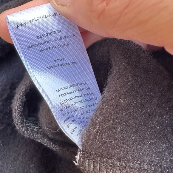 Wilo the Label Anthropologie Sherpa Fleece Pullover Gorpcore 1/2 Snap Sweater M - Picture 7 of 9